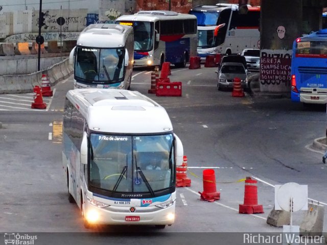 Auto Viação 1001 RJ 108.375 na cidade de Rio de Janeiro, Rio de Janeiro, Brasil, por Richard Wagner. ID da foto: 4264213.