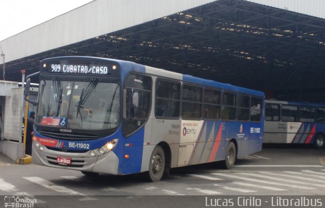 Viação Bertioga BE-11902 na cidade de Guarujá, São Paulo, Brasil, por Lucas Cirilo. Número da foto: #4265306.