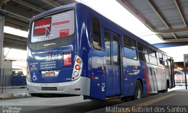 Auto Viação Ouro Verde 32.053 na cidade de Campinas, São Paulo, Brasil, por Matheus Gabriel dos Santos. ID da foto: 4267710.