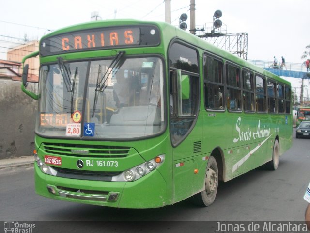 Transportes Santo Antônio RJ 161.073 na cidade de Duque de Caxias, Rio de Janeiro, Brasil, por Jonas Alcantara. Número da foto: #4267005.