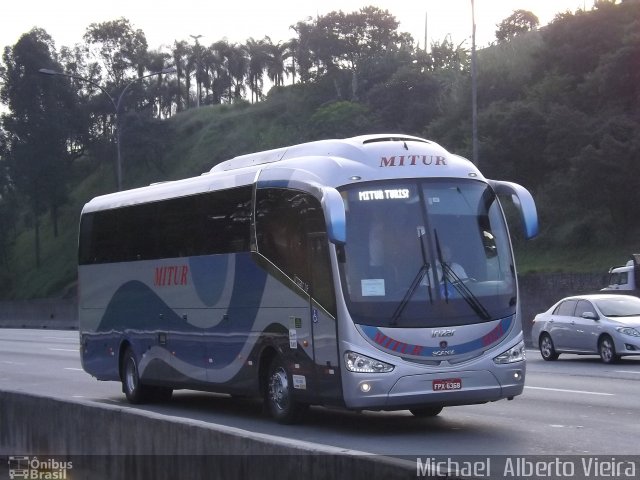 Mitur Turismo e Transportadora Turística 5021 na cidade de Barueri, São Paulo, Brasil, por Michael  Alberto Vieira. ID da foto: 4266931.