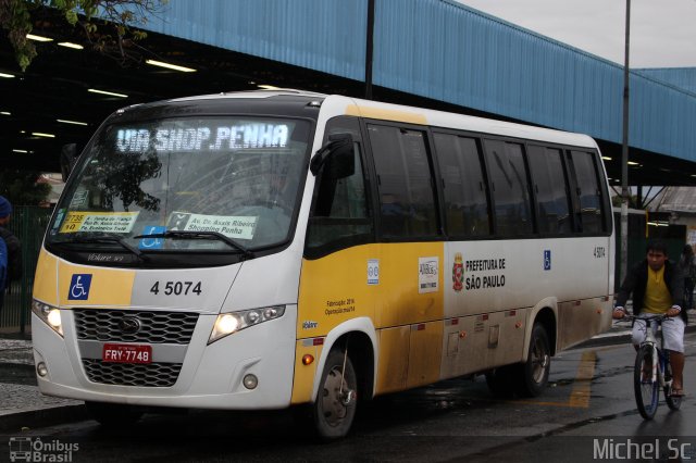 Allibus Transportes 4 5074 na cidade de São Paulo, São Paulo, Brasil, por Michel Sc. ID da foto: 4266538.