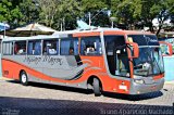 Empresa de Ônibus Pássaro Marron 5025 na cidade de Atibaia, São Paulo, Brasil, por Bruno Aparecido Machado. Número da foto: #:id.