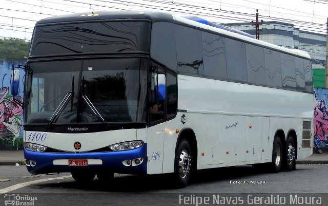 Ônibus Particulares 1100 na cidade de São Paulo, São Paulo, Brasil, por Felipe Navas Geraldo Moura . ID da foto: 4230233.