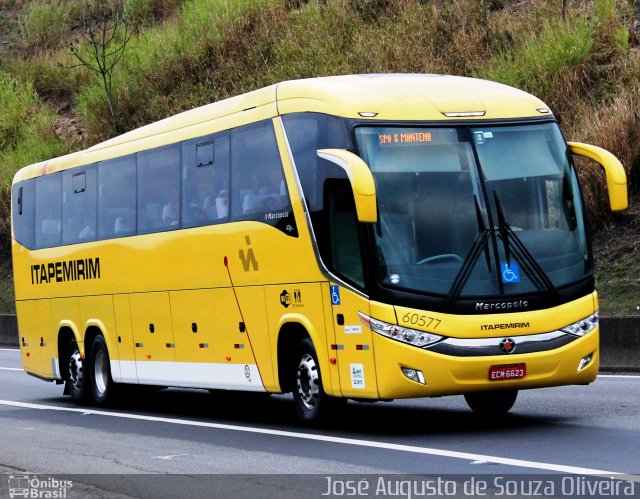 Viação Itapemirim 60577 na cidade de Barra do Piraí, Rio de Janeiro, Brasil, por José Augusto de Souza Oliveira. Número da foto: #4231630.