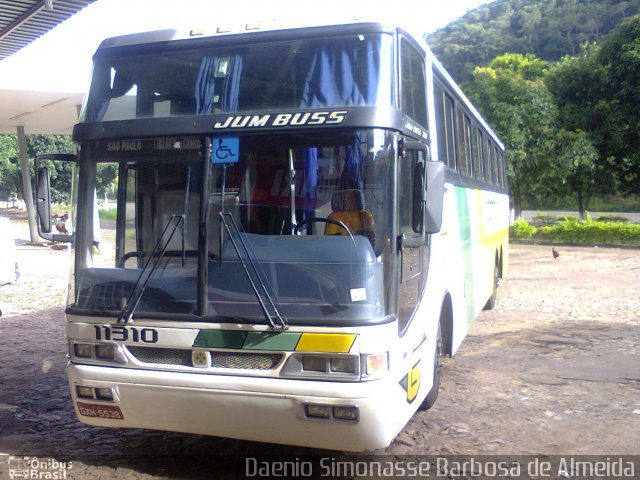 Empresa Gontijo de Transportes 11310 na cidade de Santa Maria de Itabira, Minas Gerais, Brasil, por Daenio Simonasse Barbosa de Almeida. Número da foto: #4232032.