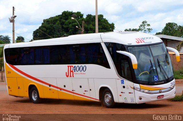 JR 4000 Transportes 2036 na cidade de Estreito, Maranhão, Brasil, por Gean Brito. ID da foto: 4230567.