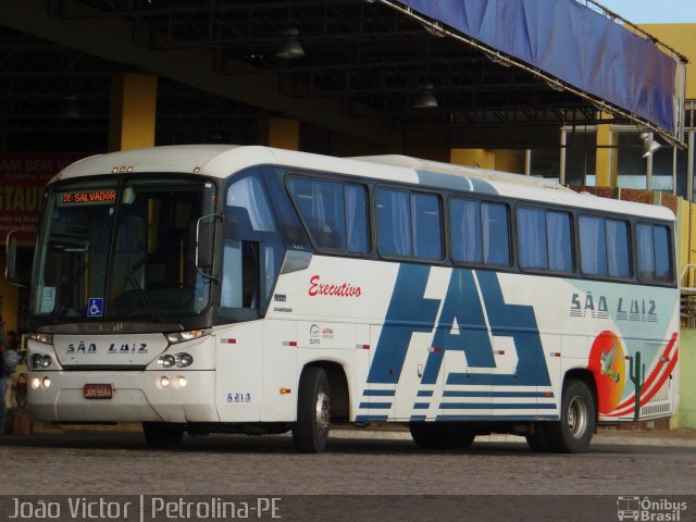 Empresa de Transportes São Luiz 6210 na cidade de Petrolina, Pernambuco, Brasil, por João Victor. ID da foto: 4231643.