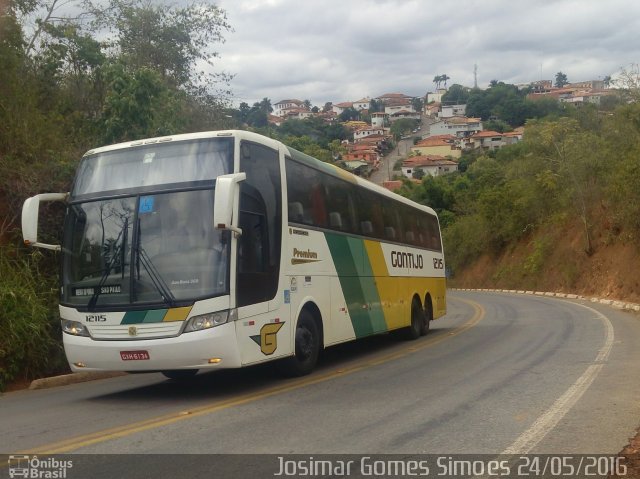 Empresa Gontijo de Transportes 12115 na cidade de Minas Novas, Minas Gerais, Brasil, por Josimar Gomes Simoes. Número da foto: #4232022.