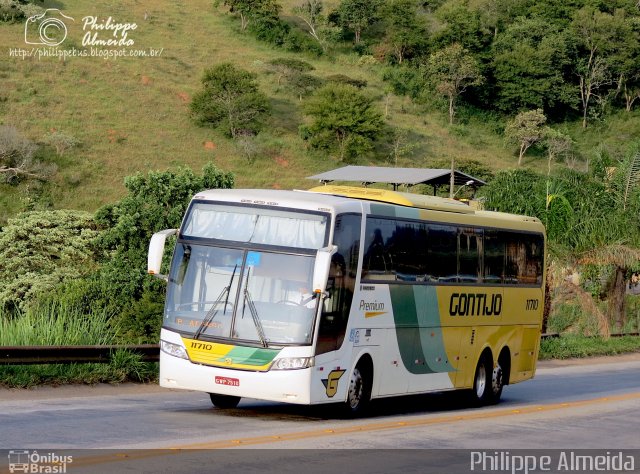 Empresa Gontijo de Transportes 11710 na cidade de João Monlevade, Minas Gerais, Brasil, por Philippe Almeida. ID da foto: 4231836.