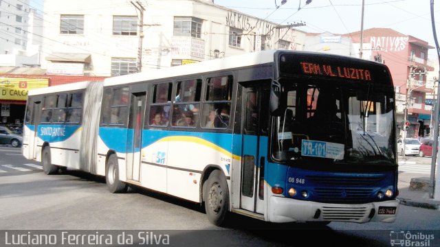 Expresso Guarará 08 948 na cidade de Santo André, São Paulo, Brasil, por Luciano Ferreira da Silva. ID da foto: 4231581.