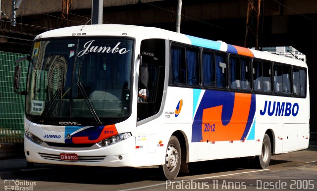 Jumbo Turismo 2012 na cidade de São Paulo, São Paulo, Brasil, por Cristiano Soares da Silva. Número da foto: #4231313.