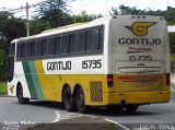 Empresa Gontijo de Transportes 15735 na cidade de Belo Horizonte, Minas Gerais, Brasil, por Lucas Vieira. ID da foto: :id.