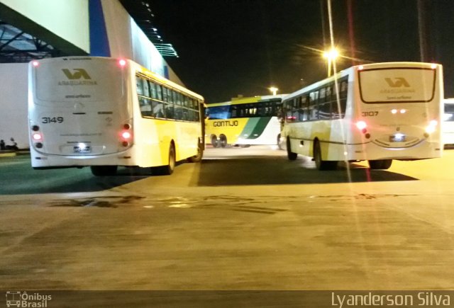 Viação Araguarina 3149 na cidade de Goiânia, Goiás, Brasil, por Lyanderson Silva. Número da foto: #4268817.