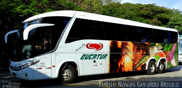 Eucatur - Empresa União Cascavel de Transportes e Turismo 4730 na cidade de São Paulo, São Paulo, Brasil, por Felipe Navas Geraldo Moura . Número da foto: #4268283.