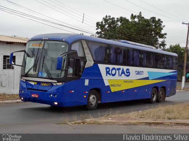 RodeRotas - Rotas de Viação do Triângulo 12607 na cidade de Cuiabá, Mato Grosso, Brasil, por Flavio Rodrigues Silva. ID da foto: 4268214.