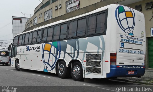 Expresso Piraí 1001 na cidade de Petrópolis, Rio de Janeiro, Brasil, por Zé Ricardo Reis. ID da foto: 4269598.