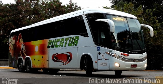 Eucatur - Empresa União Cascavel de Transportes e Turismo 4937 na cidade de São Paulo, São Paulo, Brasil, por Felipe Navas Geraldo Moura . Número da foto: #4268280.