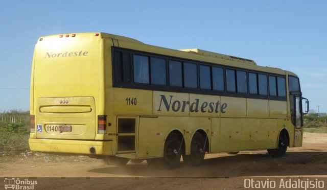 Viação Nordeste 1140 na cidade de Mossoró, Rio Grande do Norte, Brasil, por Otavio Adalgisio. Número da foto: #4268345.