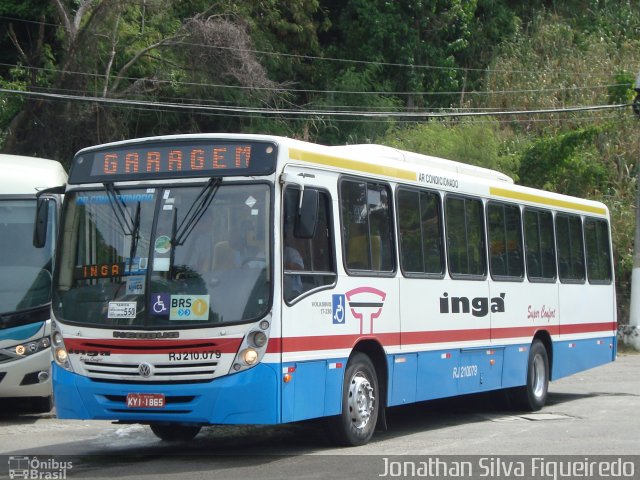 Auto Lotação Ingá RJ 210.079 na cidade de Niterói, Rio de Janeiro, Brasil, por Jonathan Silva Figueiredo. Número da foto: #4270436.
