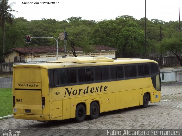 Viação Nordeste 1080 na cidade de João Pessoa, Paraíba, Brasil, por Fábio Alcântara Fernandes. Número da foto: #4270870.
