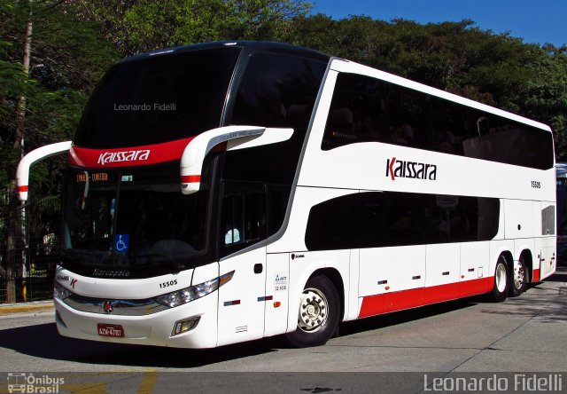 Kaissara - Viação Caiçara 15505 na cidade de São Paulo, São Paulo, Brasil, por Leonardo Fidelli. Número da foto: #4270860.