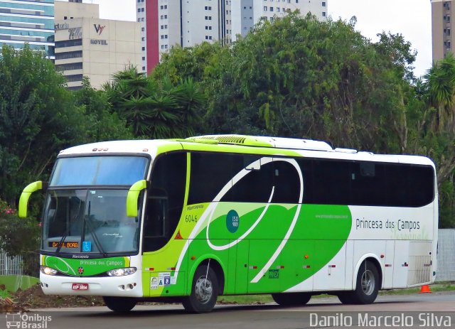 Expresso Princesa dos Campos 6046 na cidade de Curitiba, Paraná, Brasil, por Danilo Marcelo Silva. ID da foto: 4273140.