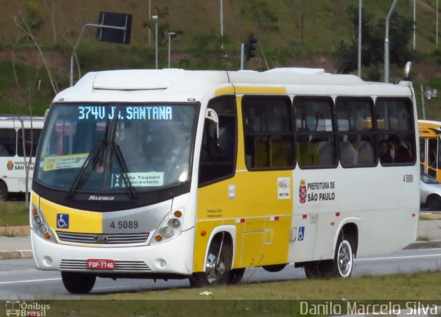 Allibus Transportes 4 5089 na cidade de São Paulo, São Paulo, Brasil, por Danilo Marcelo Silva. Número da foto: #4271981.