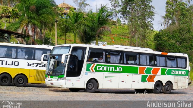 Empresa Gontijo de Transportes 20000 na cidade de Camanducaia, Minas Gerais, Brasil, por Anderson Silva. ID da foto: 4274548.