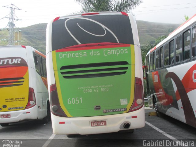 Expresso Princesa dos Campos 6051 na cidade de Aparecida, São Paulo, Brasil, por Gabriel Brunhara. Número da foto: #4276005.