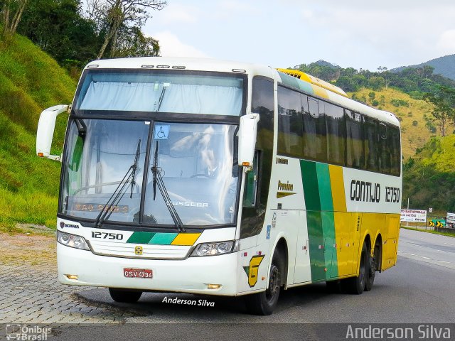 Empresa Gontijo de Transportes 12745 na cidade de Camanducaia, Minas Gerais, Brasil, por Anderson Silva. ID da foto: 4274549.