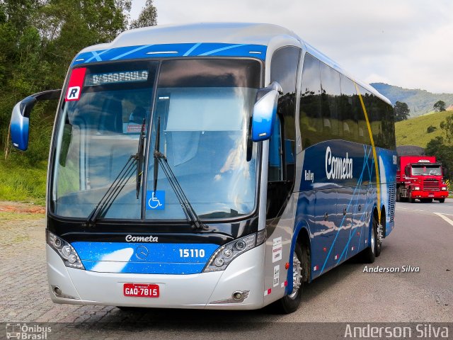Viação Cometa 15110 na cidade de Camanducaia, Minas Gerais, Brasil, por Anderson Silva. Número da foto: #4274553.