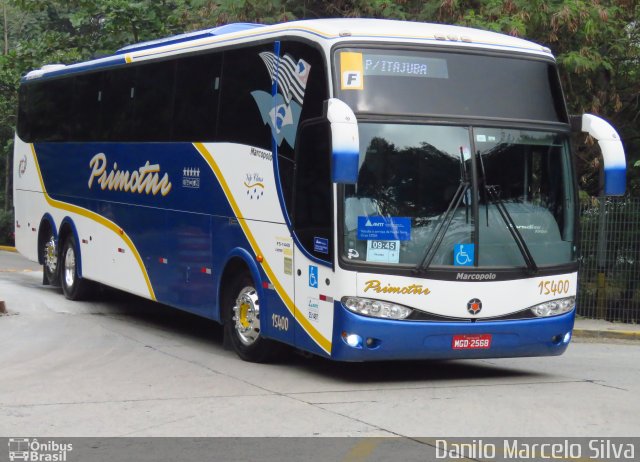 Primotur Transportes e Turismo 15400 na cidade de São Paulo, São Paulo, Brasil, por Danilo Marcelo Silva. Número da foto: #4275680.
