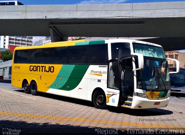 Empresa Gontijo de Transportes 11795 na cidade de Belo Horizonte, Minas Gerais, Brasil, por Fernando Cassimiro. ID da foto: 4275375.