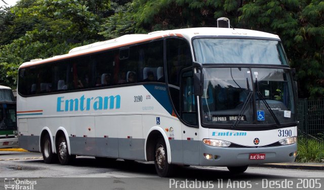 Emtram 3190 na cidade de São Paulo, São Paulo, Brasil, por Cristiano Soares da Silva. Número da foto: #4276848.
