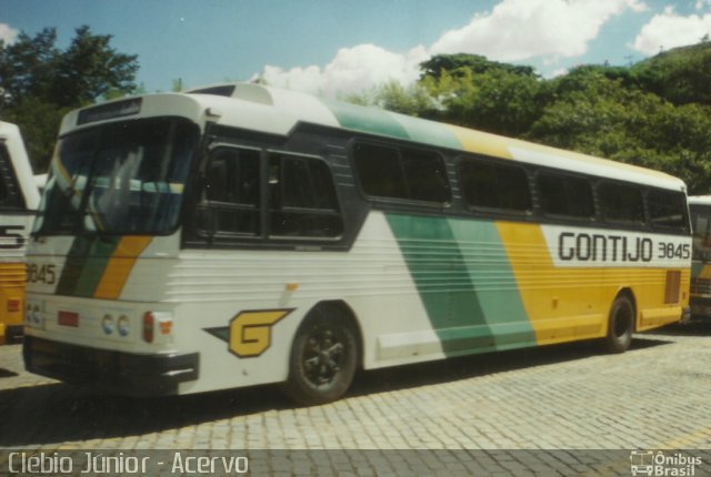 Empresa Gontijo de Transportes 3845 na cidade de Belo Horizonte, Minas Gerais, Brasil, por Clébio Júnior. ID da foto: 4277060.