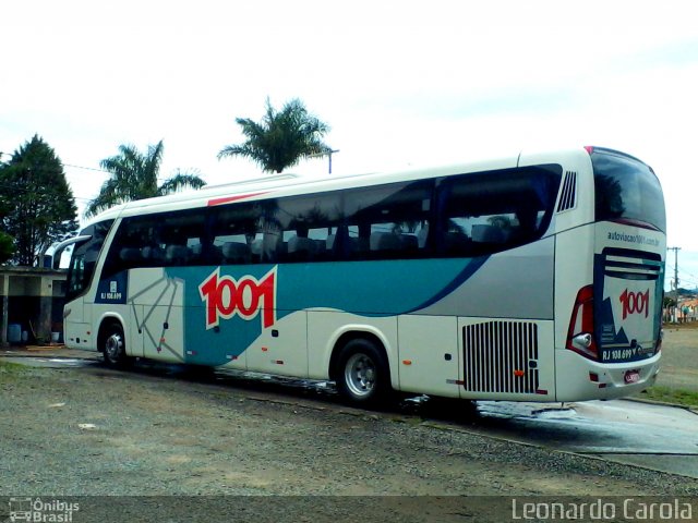 Auto Viação 1001 RJ 108.699 na cidade de Guaxupé, Minas Gerais, Brasil, por Leonardo Carola. Número da foto: #4277616.