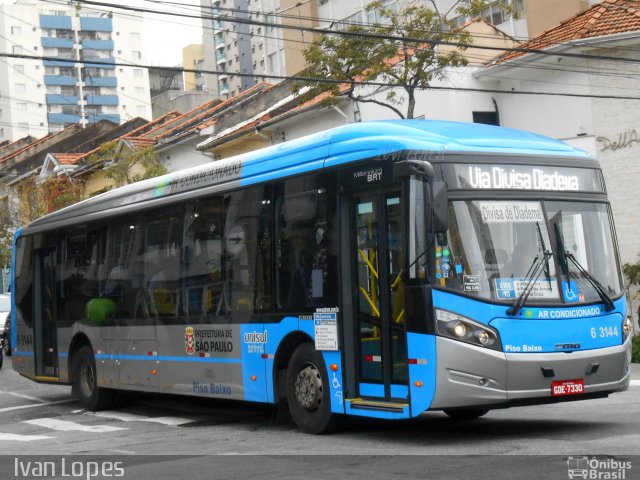 Viação Paratodos > São Jorge > Metropolitana São Paulo > Mobibrasil 6 3144 na cidade de São Paulo, São Paulo, Brasil, por Ivan da Silva Lopes. Número da foto: #4277826.