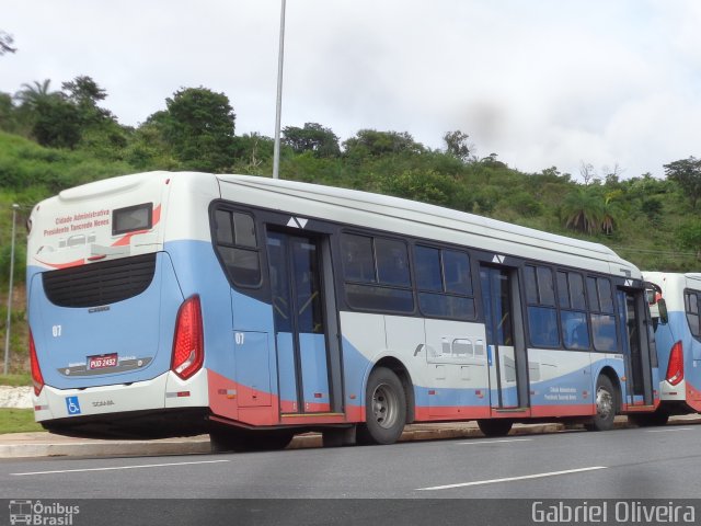 Auto Omnibus Floramar 07 na cidade de Belo Horizonte, Minas Gerais, Brasil, por Gabriel Oliveira. Número da foto: #4276986.