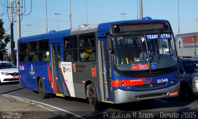 Viação Transdutra 32.546 na cidade de São Paulo, São Paulo, Brasil, por Cristiano Soares da Silva. ID da foto: 4278725.