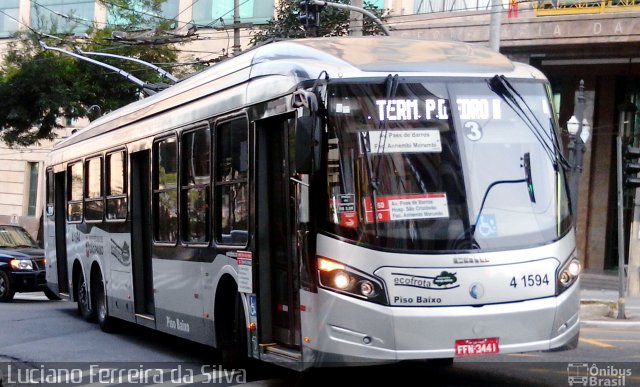 Himalaia Transportes > Ambiental Transportes Urbanos 4 1594 na cidade de São Paulo, São Paulo, Brasil, por Luciano Ferreira da Silva. ID da foto: 4279833.