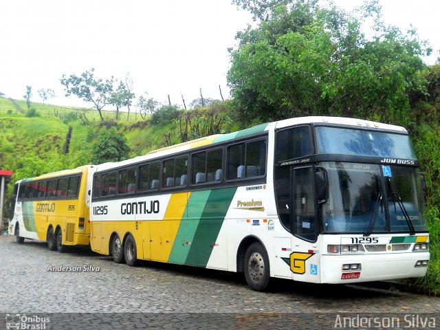 Empresa Gontijo de Transportes 11295 na cidade de João Monlevade, Minas Gerais, Brasil, por Anderson Silva. ID da foto: 4279157.