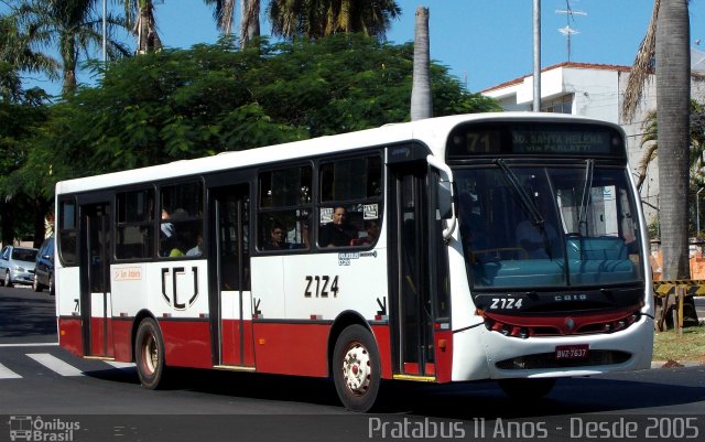 Auto Ônibus Macacari 2124 na cidade de Jaú, São Paulo, Brasil, por Cristiano Soares da Silva. ID da foto: 4278743.