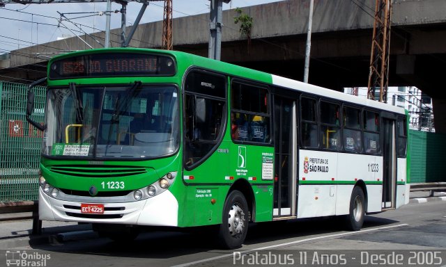 Viação Santa Brígida 1 1233 na cidade de São Paulo, São Paulo, Brasil, por Cristiano Soares da Silva. Número da foto: #4278762.