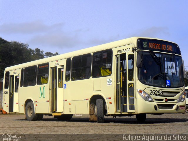 Viação do Sul 26298 na cidade de Curitiba, Paraná, Brasil, por Felipe Aquino da Silva. Número da foto: #4278949.