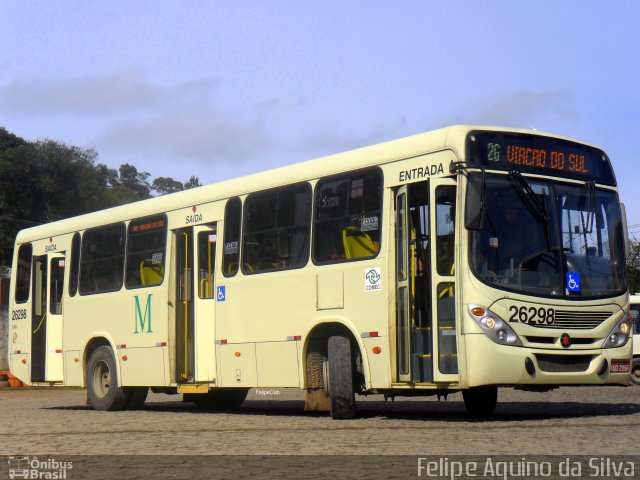 Viação do Sul 26298 na cidade de Curitiba, Paraná, Brasil, por Felipe Aquino da Silva. ID da foto: 4278949.