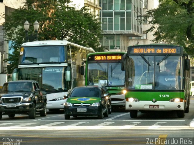 Viação Santa Brígida 1 1479 na cidade de São Paulo, São Paulo, Brasil, por Zé Ricardo Reis. Número da foto: #4280923.