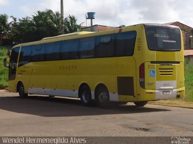 Viação Itapemirim 48123 na cidade de São Luís, Maranhão, Brasil, por Wendel Hermenegildo Alves. Número da foto: #4280316.