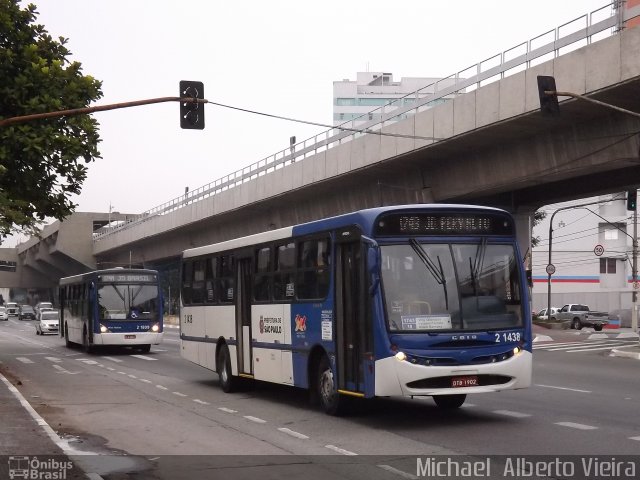 Sambaíba Transportes Urbanos 2 1438 na cidade de São Paulo, São Paulo, Brasil, por Michael  Alberto Vieira. Número da foto: #4283155.