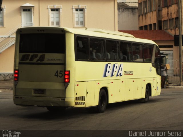 BPA Transportes 45 na cidade de Belo Horizonte, Minas Gerais, Brasil, por Daniel Junior Sena. Número da foto: #4283017.